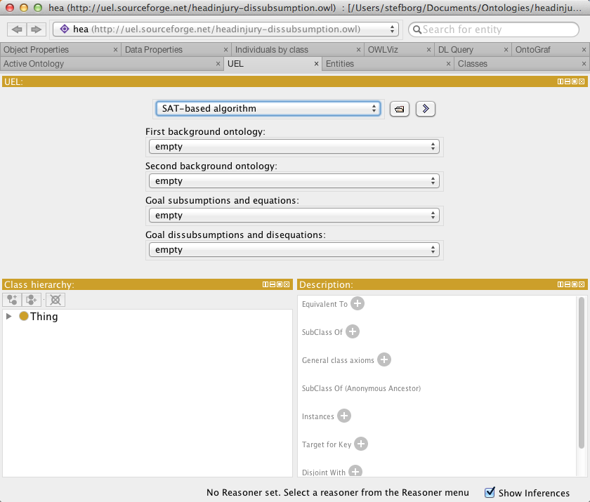 UEL as a Prot&eacute;g&eacute; plug-in